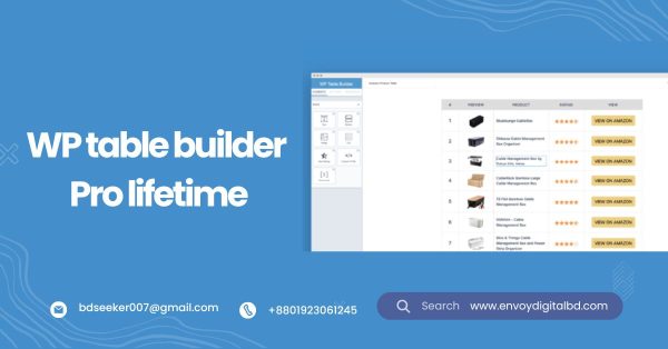 WP Table Builder pro Review: The Best Table Builder Plugin for WordPress