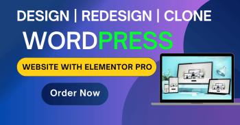 Create, redesign, clone WordPress website using Elementor