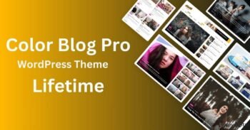 color blog pro theme lifetime