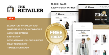 The Retailer - Premium WooCommerce Theme